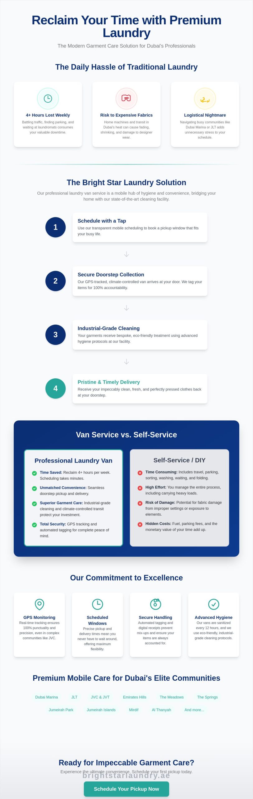 The Ultimate Guide to Laundry Van Services in Dubai: Seamless Care for Marina, JLT & JVC